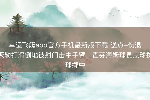 幸运飞艇app官方手机最新版下载 送点+伤退！聚勒打滑倒地被射门击中手臂，霍芬海姆球员点球掷中